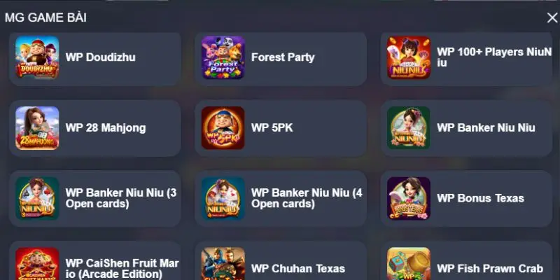 MG game bài Hay88 và những ưu điểm nổi bật